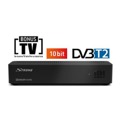 Decoder Ricevitore Terrestre FullHD DVB-T2 10 Bit EPG USB