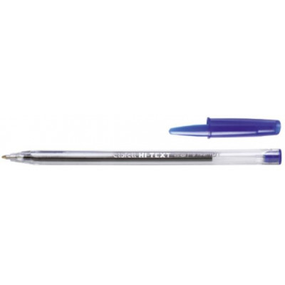 HI-TEXT 661 penna sfera punta media 1 mm Colore BLU 50pz
