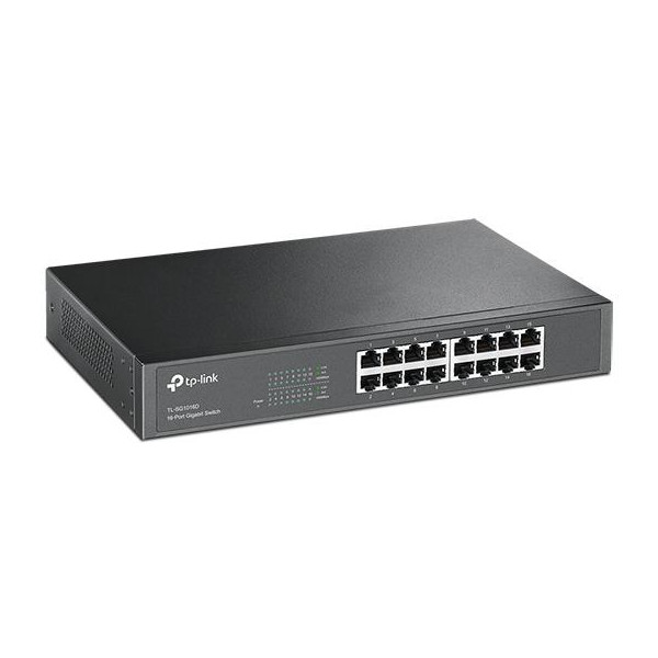 Desktop switch 16 porte Gigabit acciaio TP-Link TL-SG1016D