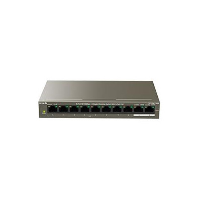 Switch 102W 8 porte PoE10/100Mbps + 2 Gb TEF1110P-8-102W
