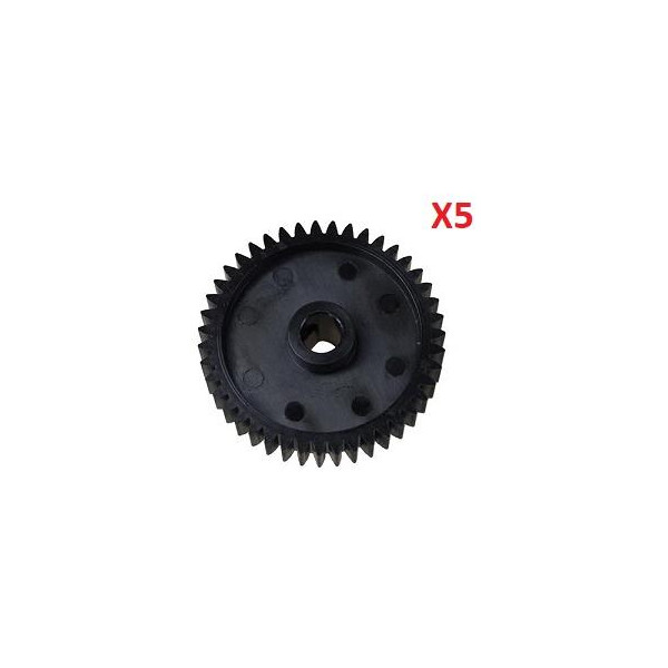 5xLower Roller Gear 43T Lexmark MX MS 710,810,811 812