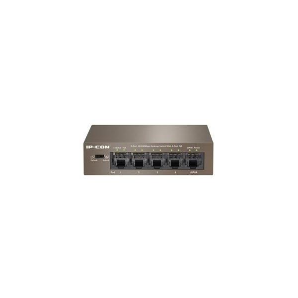 5-Port Fast Ethernet Umanaged PoE Switch with 4-Port PoE